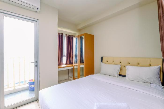 Comfortable and Tidy Studio at Titanium Square Apartment By Travelio