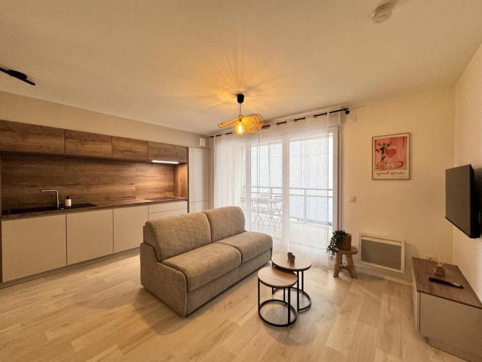 LAzur - Parking - Balcon - Circuit 24h - 4 pers