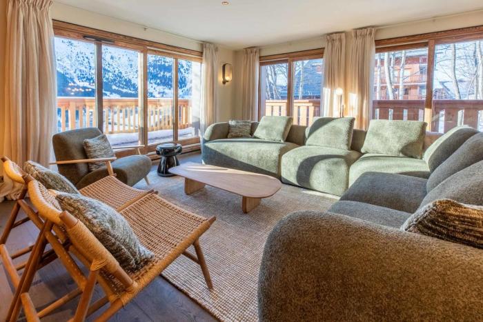 Brand new luxury appartement in morel 50 meters from the slopes