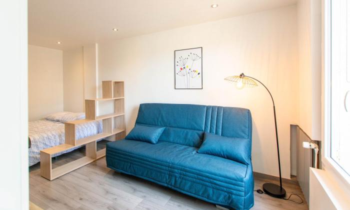 Appartement à la gare calme & reposant