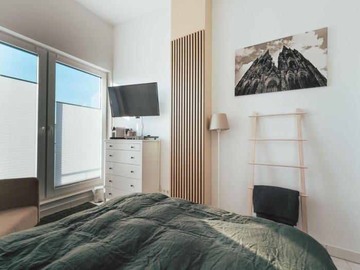 Nahe Messe - Privates Gästezimmer mit Bad in einer Wohnung