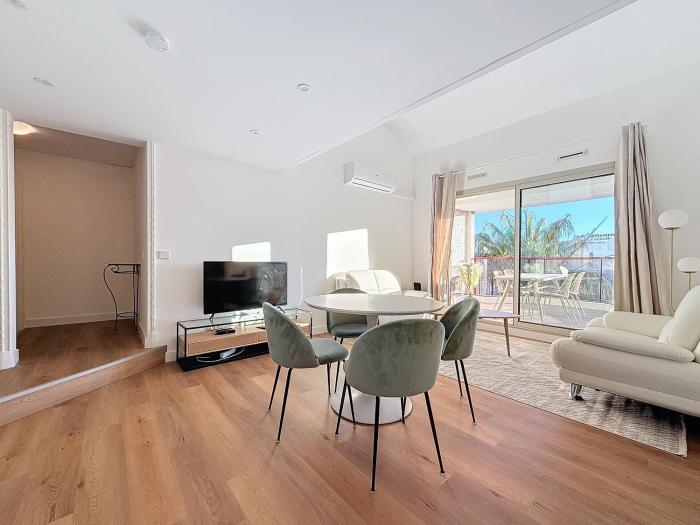 Intuition Duplex 3 lits terrasse 5mn Palais et Croisette