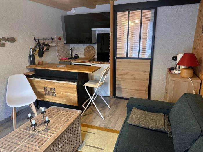 Studio rénové avec grande terrasse ensoleillée - FR-1-464-2
