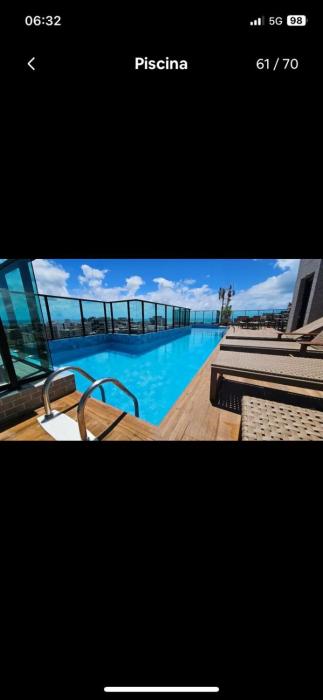 Apartamento luxuoso a 500m da praia da PONTA VERDE