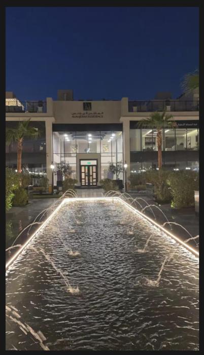 شقه مودرن غرفتين نوم وغرفه ملابس حي الياسمن بمجمع الماجديه