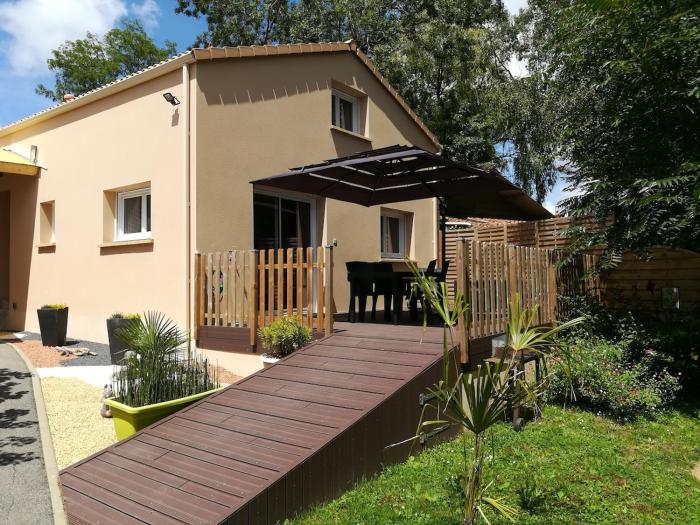 Gîte classé, 55 m2, 4 pers, 20 min plages