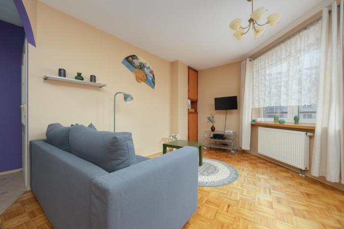 Stryjeńskich Cozy Apartment with Balcony in Warsaw Ursynów district by Noclegi Renters