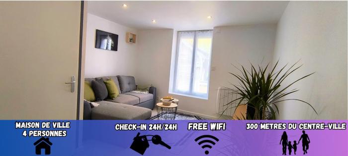 "Modern Cosy" Hyper centre