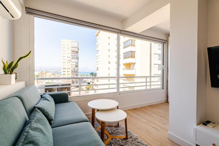 Apartamento recién renovado en primera línea de playa