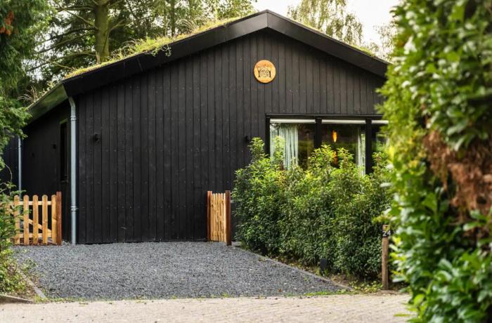 Boshuisje bij Veluwe met hottub