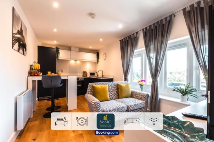 One Cosy Bedroom Apartments By Smart Apartments Short Lets & Serviced Accommodation Apartment Southampton With Free WiFi