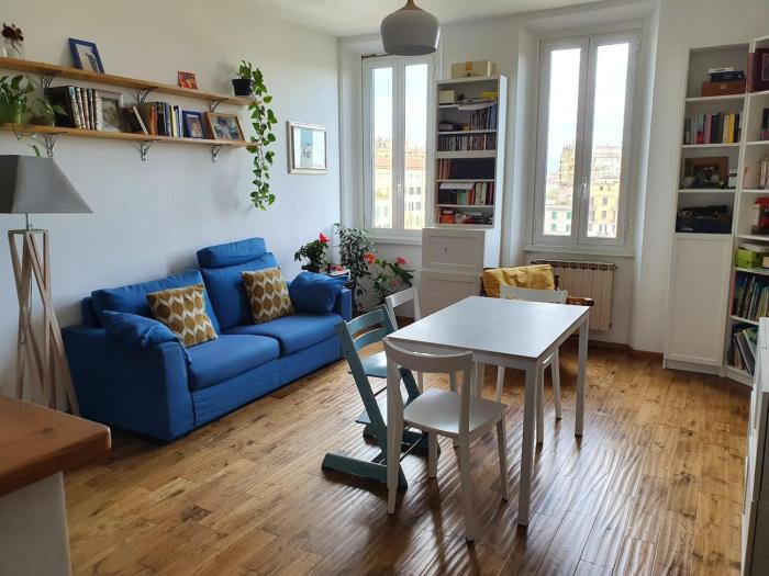 Luminoso attico con terrazza