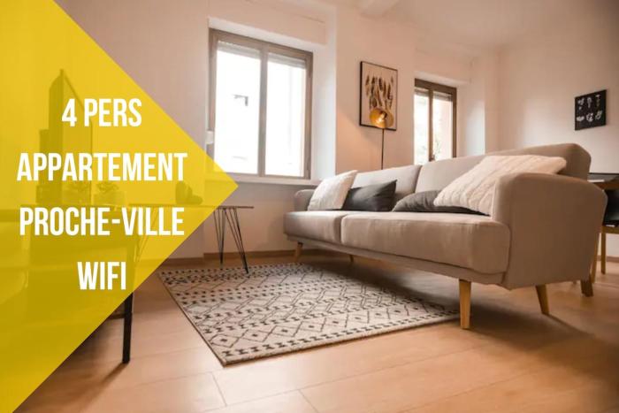 Port 10 Appartement 6 Pers Proche Gare Mulhouse