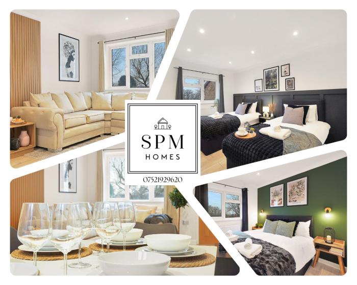 4 Bed House - Long Stays Welcome - Smart TVs in Each Bedroom - Parking