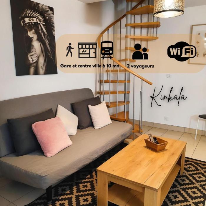 Kinkala, charmant 2 pièces à 20 minutes de Paris