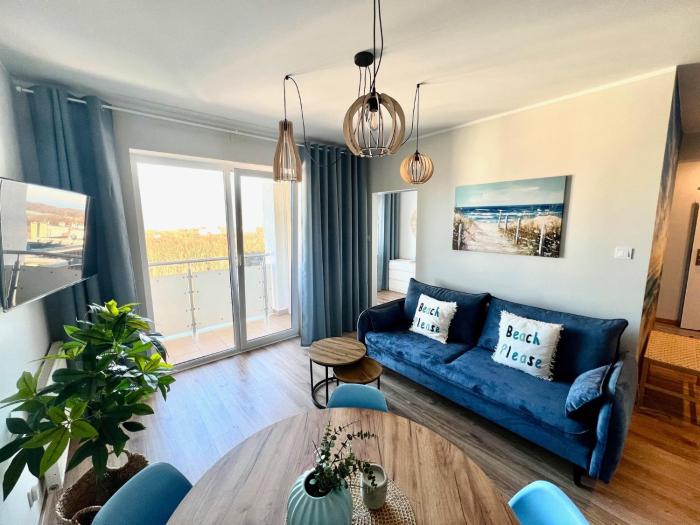 Apartament Portowa z WIDOKIEM NA MORZE