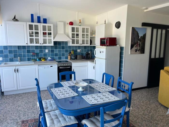 Charmant appartement en rez-de-chaussée à 150m de la plage