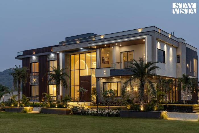 StayVista at Priana - A luxury Pool Villa with Gym