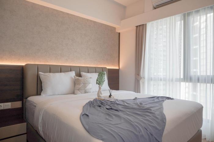 Best Spacious and Stylish 3BR at Sky House BSD Apartment By Travelio