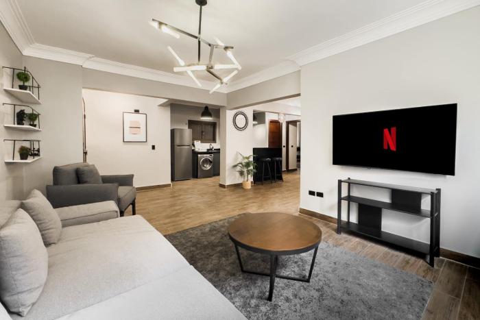 The 2BDR Tranquil Apartment 5min to CAI Airport