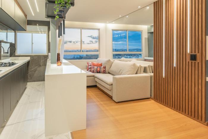 Apartamento alto padrão, Arena MRV, 2 quartos, garagem