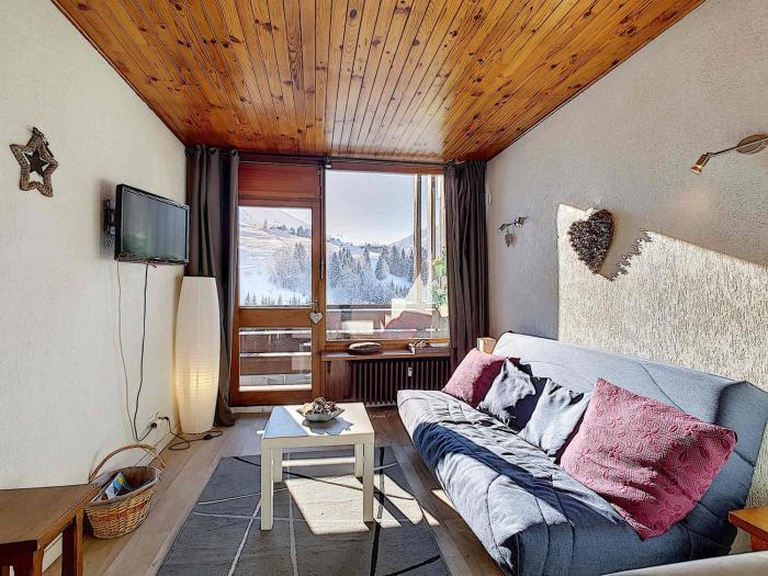 Appartement La Clusaz 6 pers avec balcon - FR-1-818-53