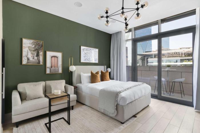 Silkhaus Vacation Homes Great View Studio with Balcony in Burj Daman