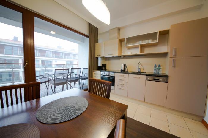 Wyspa Uznam Promenada Baltic z widokiem na morze