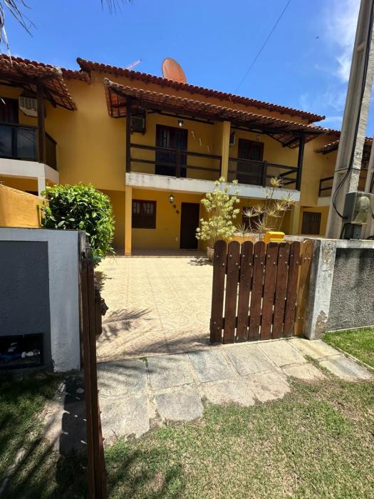 Casa em praia seca