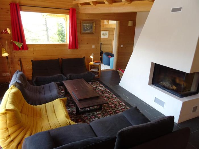 Chalet cosy 8 pers à Plan Peisey, proche pistes, avec cheminée et WIFI - FR-1-411-978