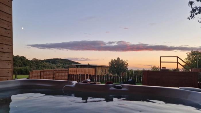 Family Wellness Jacuzzi Sauna Wood Fired Hot Tub 8 Min from Heviz