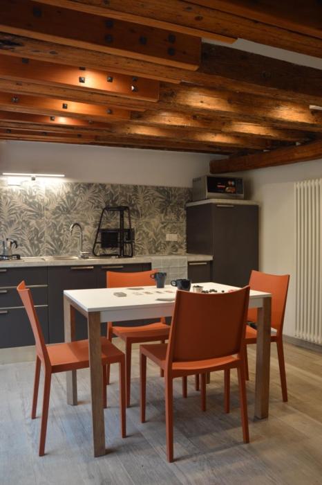 appartamento con corte privata