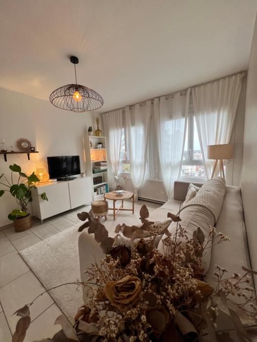 Le Bellevue - Gare & Les Jardins Darcy - T3 - Parking Free