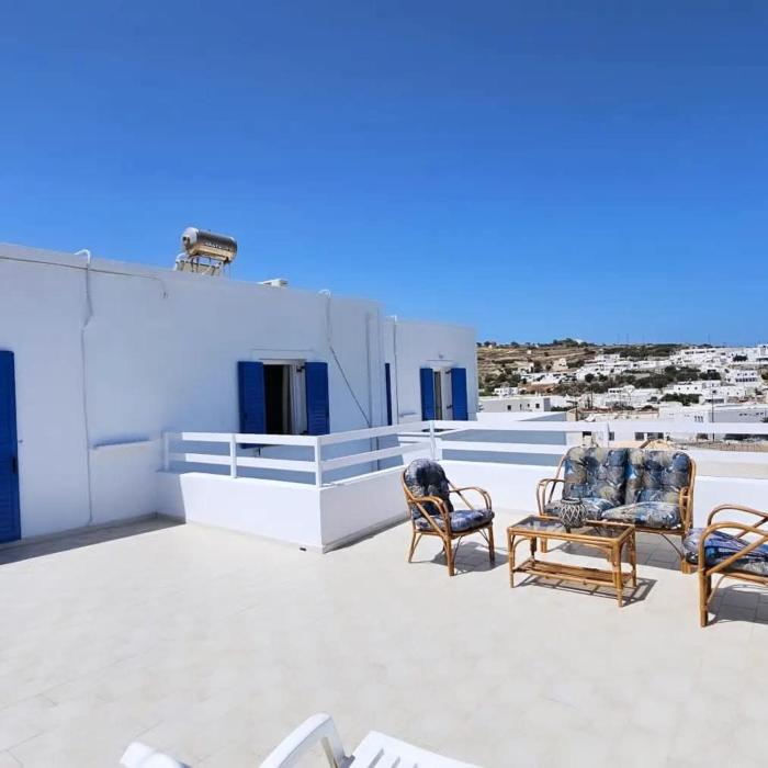 SUNSET VILLA MILOS pera triovasalos