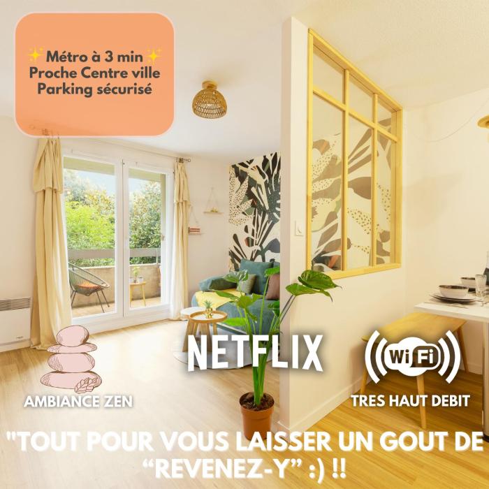 Le Tropical Bali, Appt T2, proche métro et centre ville