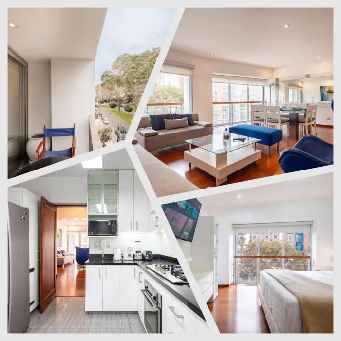 Modern Apt of 4 rooms with WiFi 100Mbps Parking Balcony