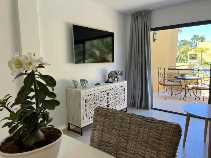 Corralejo Atlantic Garden Andrew apartments Pool air conditioning