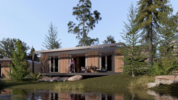 Our Wellness Lodge met sauna | 2 Personen