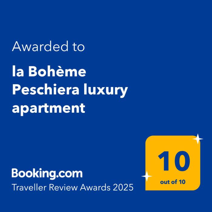 la Bohème Peschiera luxury apartment