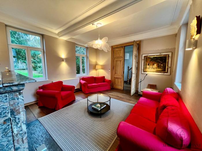 La maison de Maître - Grand Jardin, Face à la Meuse