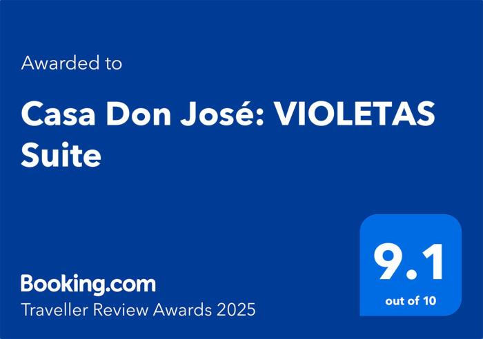 Casa Don José: VIOLETAS Suite