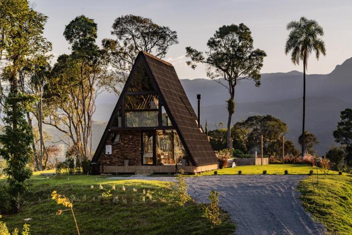 Cabanas com banheira na Serra Catarinense
