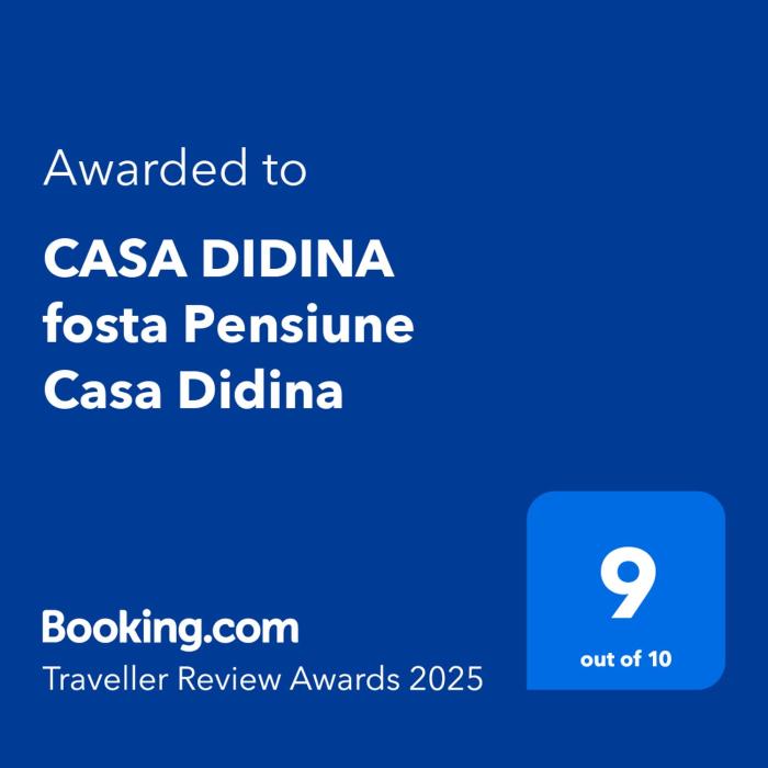 CASA DIDINA fosta Pensiune Casa Didina