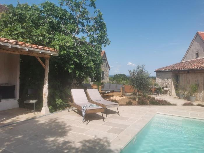 La Maison Médiévale à colombage en Quercy