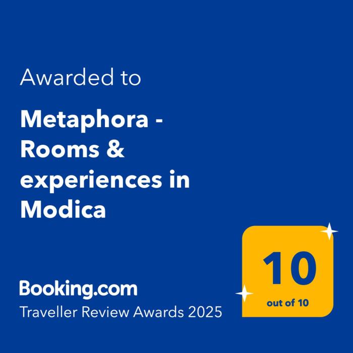 Metaphora - Rooms & experiences in Modica