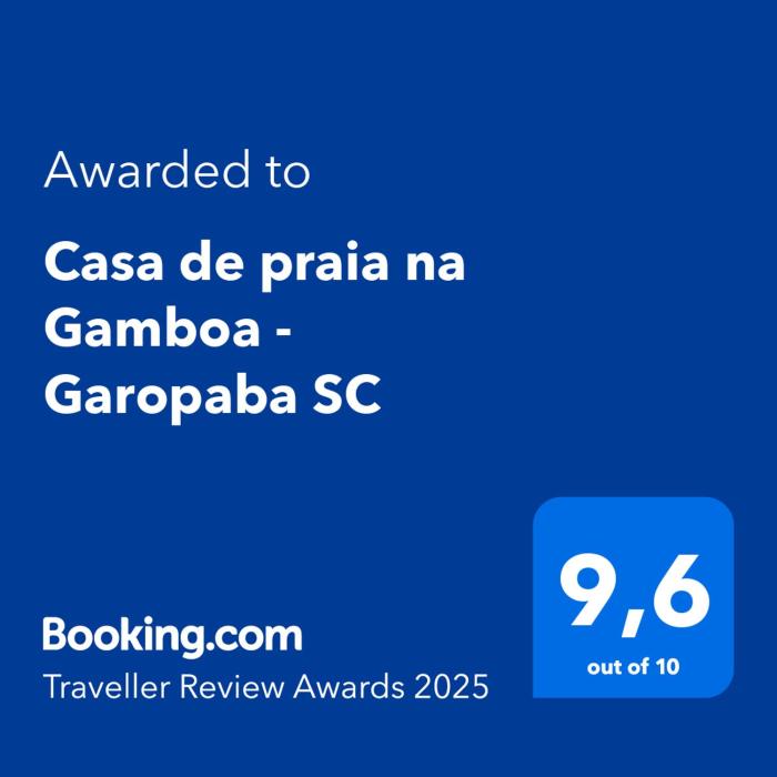 Casa de praia na Gamboa - Garopaba SC