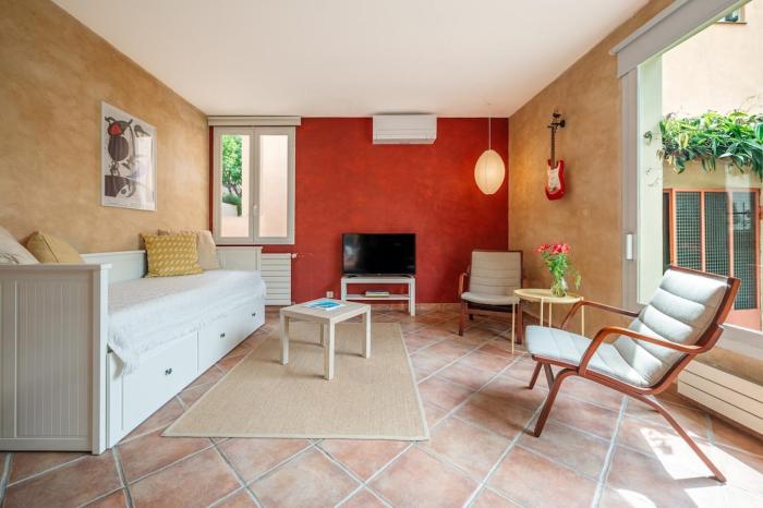 Val de Menton, Charmant 3 pièces atypique, jardin et terrasse à 7 minutes à pied du centre ville