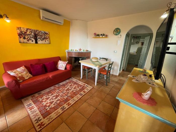 Appartamento in villa con vista mare