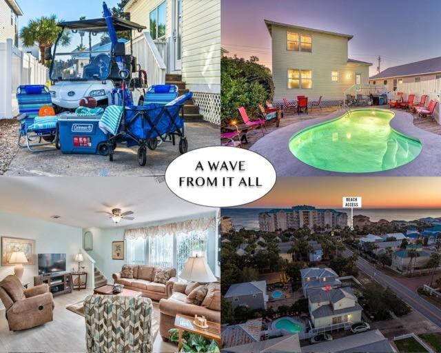 A Wave From It All-Private Pool- Crystal Beach