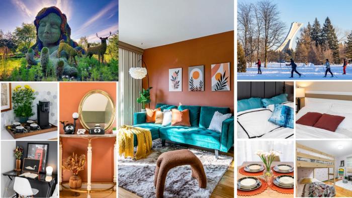 Cozy Montreal 3BR Entire Apartment-3min walk to Metro-free parking-Botanical garden-biodome